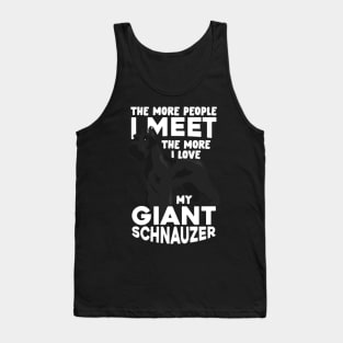 Giant Schnauzer Dog Lover Gift Tank Top